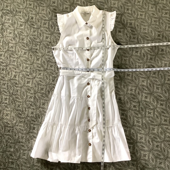 CALVIN KLEIN Tiered/Ruffled A-Line Boho Dress - Picture 9 of 11